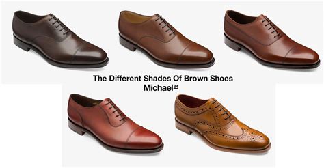 brown shoes vs black.